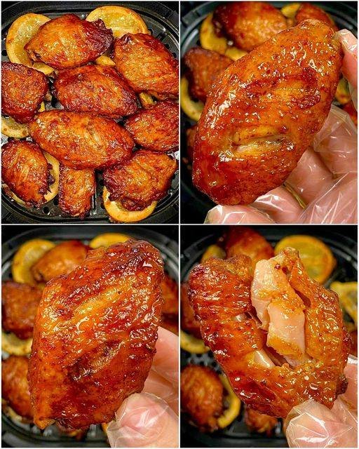 Asinha de frango na laranja