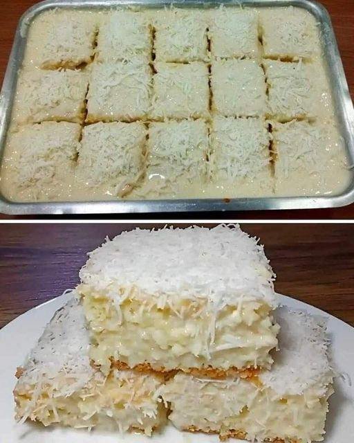 Bolo de Coco Gelado