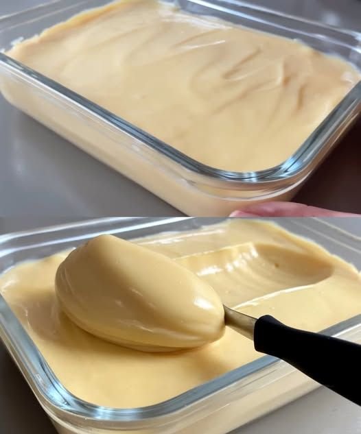 Sobremesa rápida de maracujá