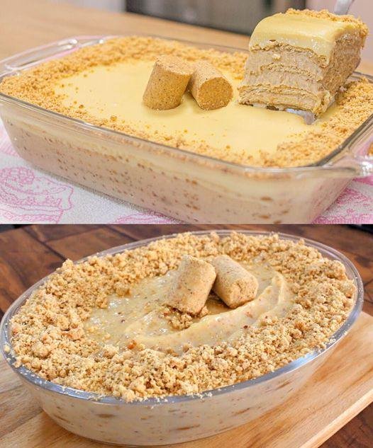 Pavê de Paçoca Cremoso