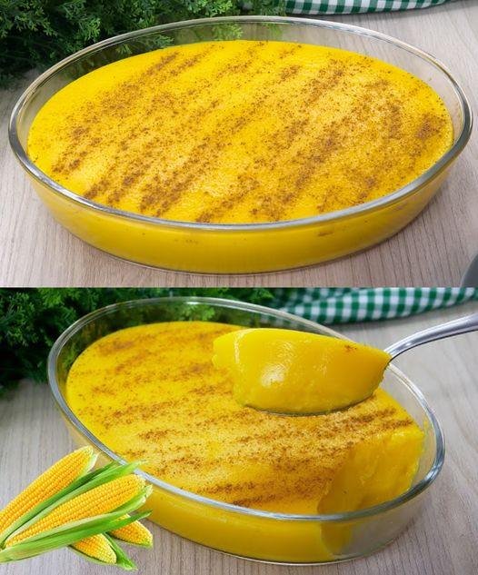 Curau de Milho Verde