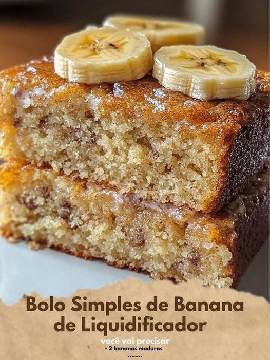Bolo De Banana