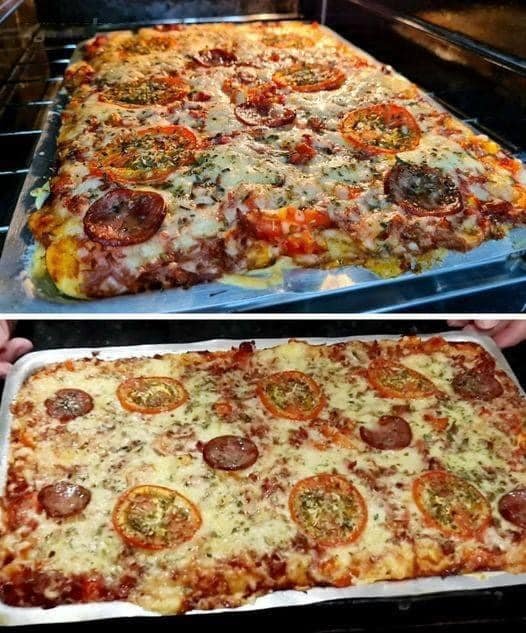 Pizza De Liquidificador