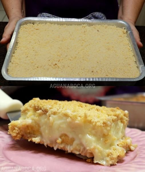 Torta De Banana Cremosa