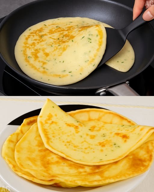 Massa de Panqueca sem Farinha