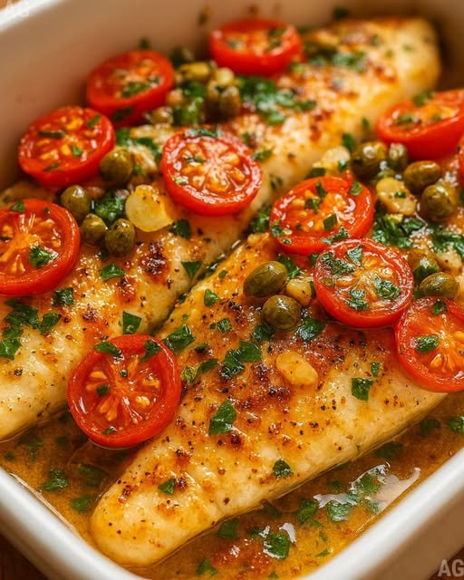 Filé de Tilápia no Forno