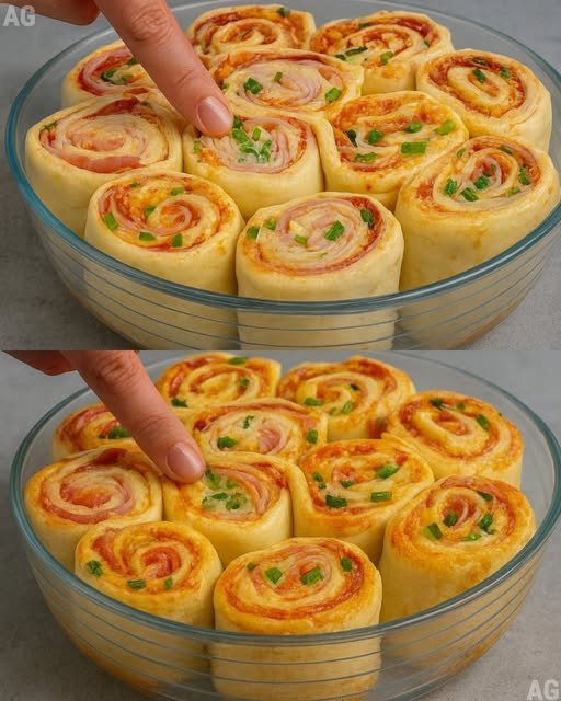 Rondelli com Massa de Pastel