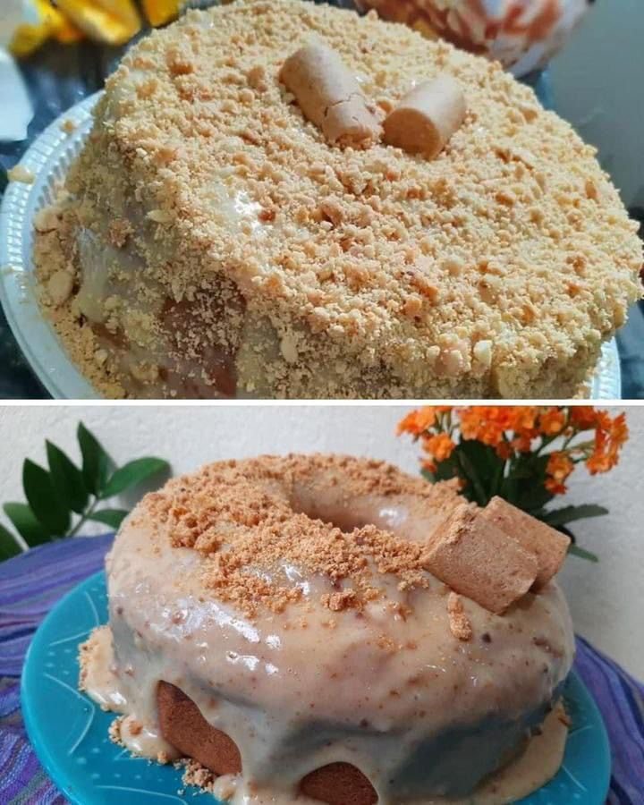 Bolo de Paçoca