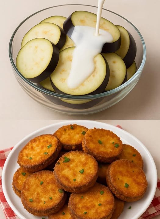 Berinjela à Milanesa