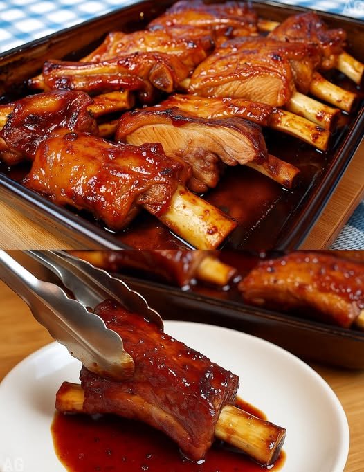 Costelinha de Porco Agridoce