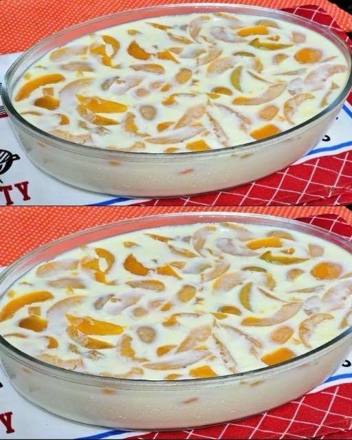 Sobremesa Fácil de Pêssego