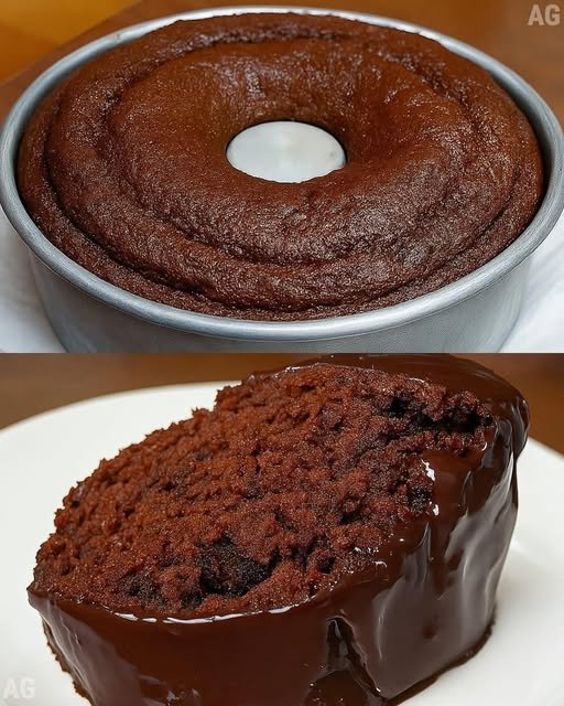 Bolo de Chocolate Sem Ovo