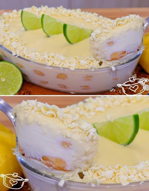 Pavê de Limão que não precisa ir ao Fogo