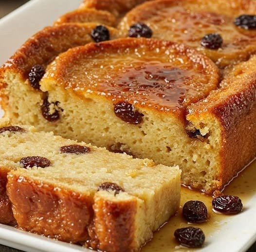 Torta de Pão com Doce de Leite