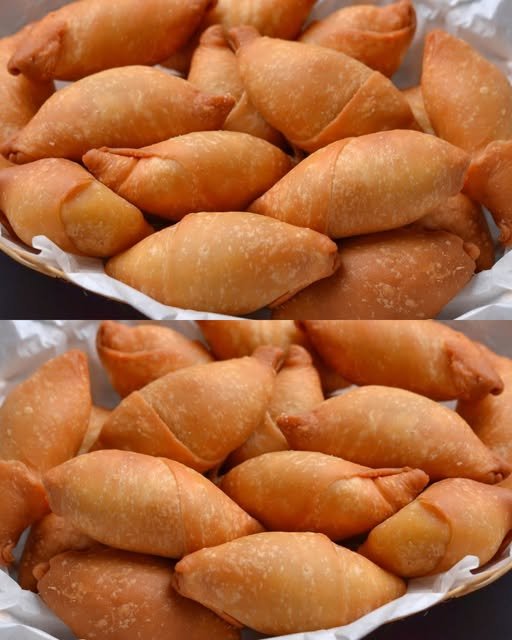 Bolinho de banana crocante