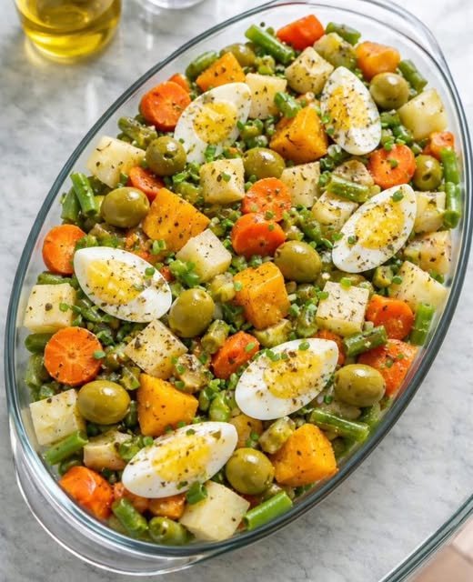 Salada colorida